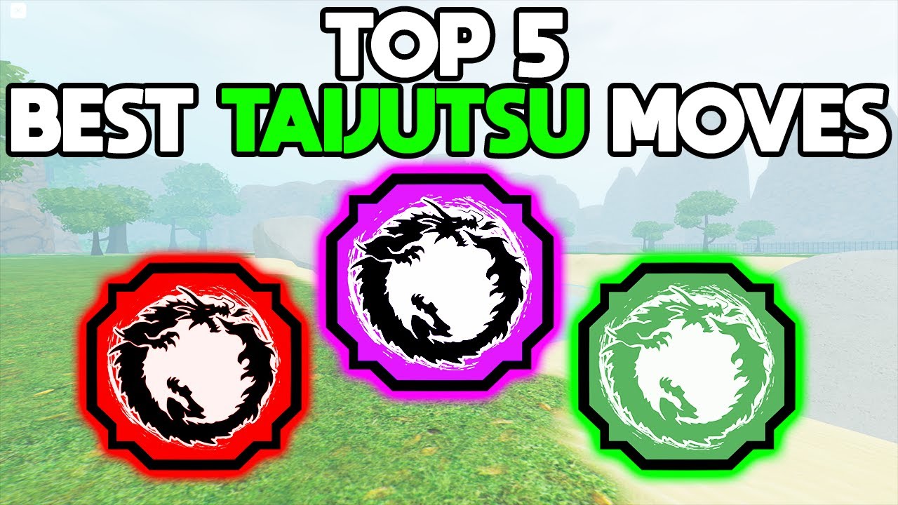 TOP 5 BEST TAIJUTSU MOVES IN SHINDO LIFE - YouTube