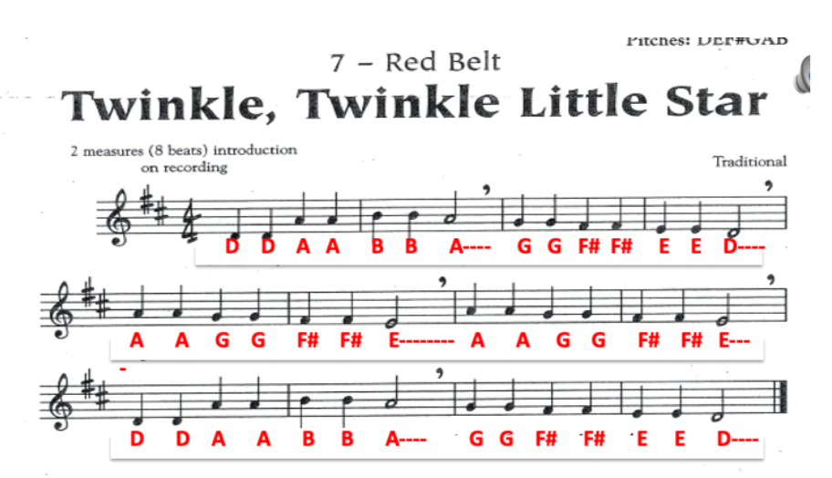 Unveiling the Red Belt Recorder with Letters